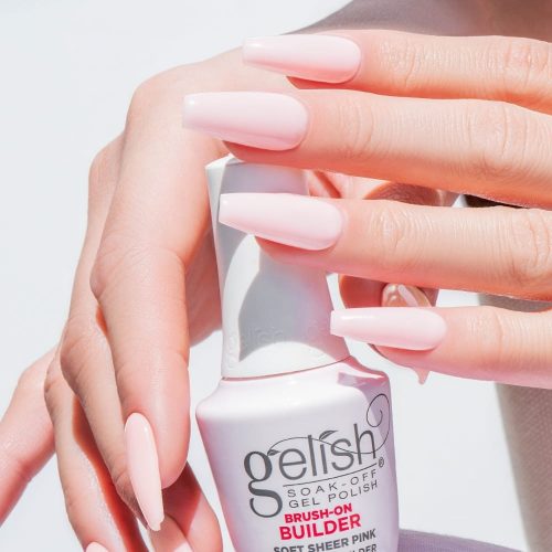 SOFT SHEER PINK Gelish Brush-On Builder  | Il gel costruttore in boccetta per ricostruzione unghie
