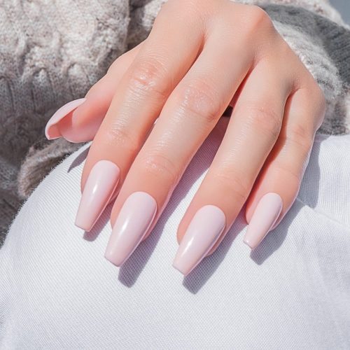 PALE BUFF PINK Gelish Brush-On Builder  | Il gel costruttore in boccetta per ricostruzione unghie