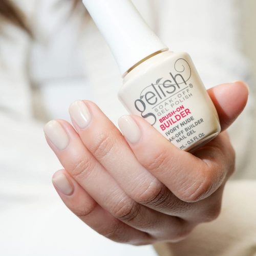 IVORY NUDE Gelish Brush-On Builder  | Il gel costruttore in boccetta per ricostruzione unghie